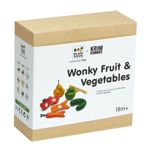 Игровой набор - Нарежь фрукты и овощи, деревянный  